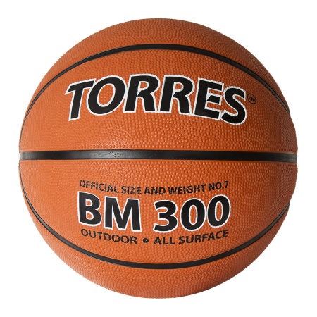 Купить Мяч баскетбольный  "TORRES BM300" р.3  в Сурске 