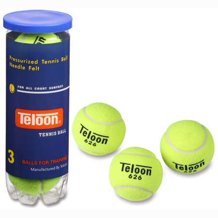 Купить Мяч для большого тенниса Teloon 626Т Р3  (3 шт) в Сурске 