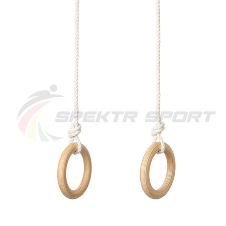 Купить Кольца гимнастические деревянные (фанера 18 мм, покрытие: эмаль, лак или пропитка) в Сурске 