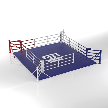 Купить Ринг боксерский напольный Totalbox на упорах 4х4м в Сурске 