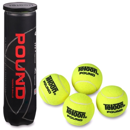 Купить Мяч для большого тенниса Teloon 828Т Р4  (4 шт) в Сурске 