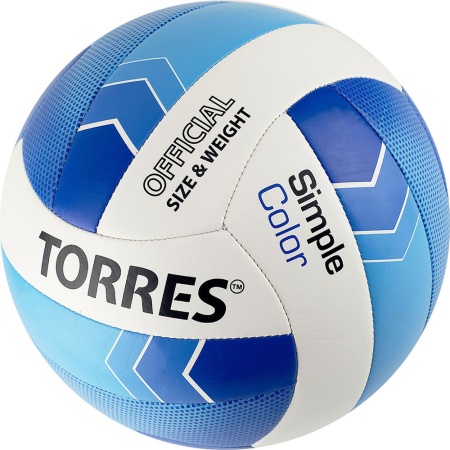 Купить Мяч волейбольный Torres Simple Color любительский р.5 в Сурске 